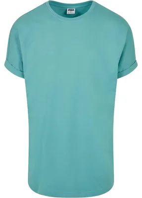 Image de Urban Classics - T-shirt à retrousser pour hommes TN417 (M) (verre)