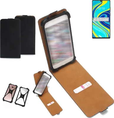 Produktbild von K-S-Trade Handyhülle Schutzhülle kompatibel mit Cubot P40 Hülle Case Cover Flip Style Bumper schwarz 1x
