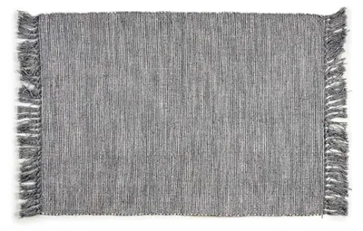 Produktbild von Fransenteppich, 100% Baumwolle, 180 x 120 cm