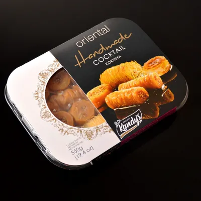 Produktbild von Kandylas Siropiasta Gebäck 550 g – Traditionelle griechische Süßigkeiten