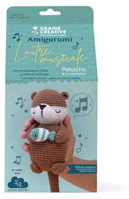 Obrázek produktu pro Stavebnice Amigurumi - Hudební vydra