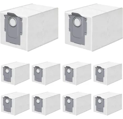 Image de INF 10 Sacs à Poussière Compatibles Roborock P10, P20 Pro, Q Revo, S8 MaxV