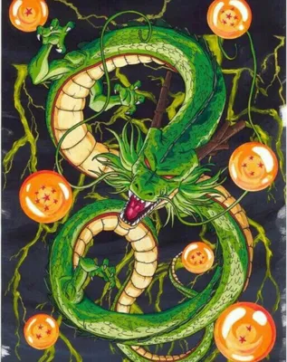 Immagine prodotto di Pittura con i numeri Dragon Ball Shenron 40x50 cm