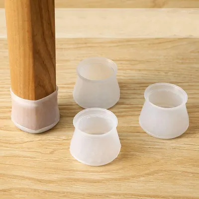 Obrázok produktu pre Silikónové podložky na nohy stoličiek - Ochrana nábytku - Protišmykové - Balenie 16 kusov - Kvalitný materiál