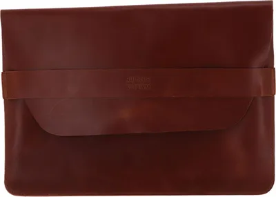 Produktbild von Buckle & Seam Leder Laptop Sleeve Terra 13 Zoll -  Cognac