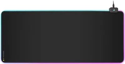 Produktbild von Corsair MM700 RGB Extended Mouse Pad, 930x400mm, schwarz