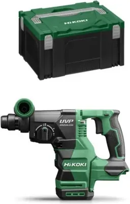 Image de Marteau perforateur SDS-Plus 26 mm 18V Brushless 3,2J 3 modes sans batterie ni chargeur dans coffret HitCase II - HIKOKI - DH1826DAW2Z