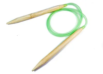 Produktbild von SKC Bambus Stricknadeln auf Seil 10 mm