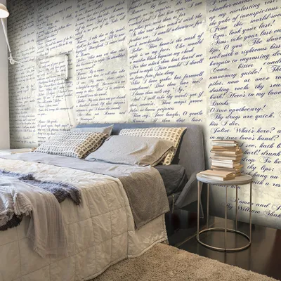 Produktbild von PURO TAPETE - Realistische Tapete ohne Rapport und Versatz 10m Vlies Tapetenrolle Wandtapete modern design Fototapete - Romeo und Julia Shekspeare Love Liebe m-A-0602-j-b