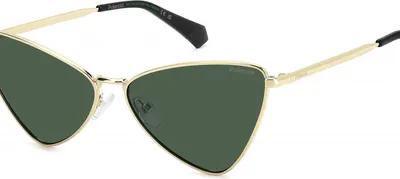 Produktbild von Polaroid PLD 6244/S/X GOLD/ GREEN POLARIZED 60/14/145 Damenbrillen Sonnenbrillen