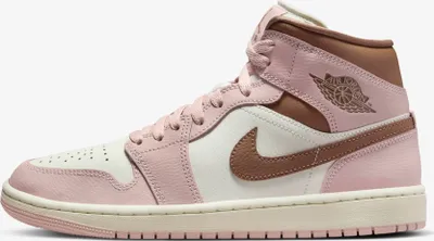 Produktbild von Nike Air Jordan 1 Mid "Pink Oxford Brown" Rosa/Braun, Größe: 36,5