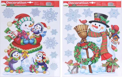 Immagine prodotto di Decorazione per finestra 41x29 cm NATALE
