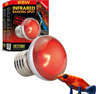 Produktbild von Exo Terra NANO Infrarot-Wärmespot 25 W - Mini-Infrarot-Wärmelampe EX-1436
