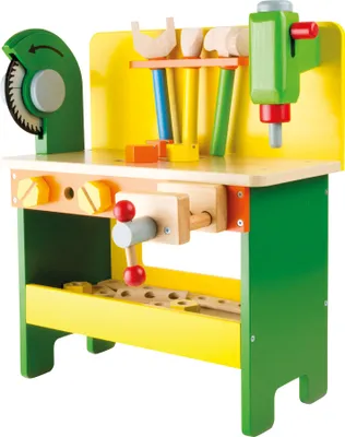 Produktbild von Small foot 1538 Werkbank "Christian" aus Holz, ab 3 Jahren