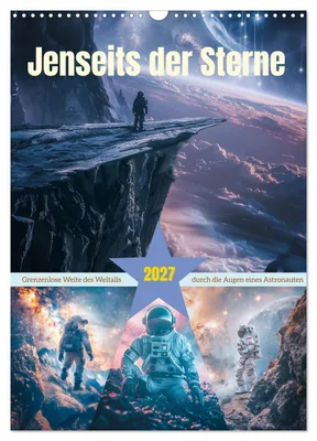 Produktbild von Jenseits der Sterne (Wandkalender 2027 DIN A3 hoch), CALVENDO Monatskalender
