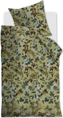 Produktbild von Beddinghouse Mako-Satin-Bettwäsche-Garnitur Gigi Farbe Green Größe 155x220+80x80
