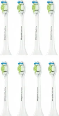 Produktbild von Philips Sonicare DiamondClean Standard-Bürstenköpfe für Schallzahnbürste HX6068/26, 8 Stück(e), Weiß, Medium, 2 Series plaque control, 3 Series gum health, DiamondClean, EasyClean, FlexCare, FlexCare..., 51 mm, 62 mm