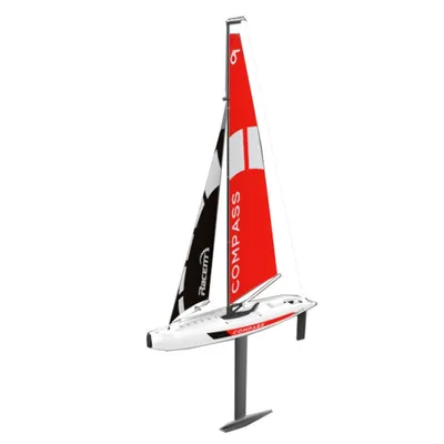 Produktbild von Volantexrc 791-1 65 cm 2,4Ghz 4CH RC Schiffe Bootskompass Vormontiertes Segelboot, ohne Batterie