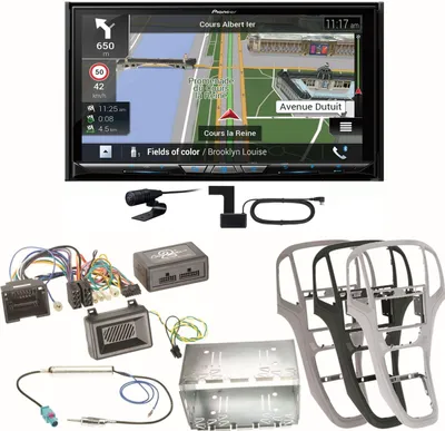 Produktbild von Pioneer AVIC-Z930DAB Navigation Bluetooth USB CD MP3 Einbauset für Opel Astra J