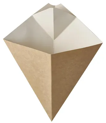 Immagine prodotto di PAPSTAR 86780 PAPSTAR Cono per patatine fritte "pure", 215 x 270 mm