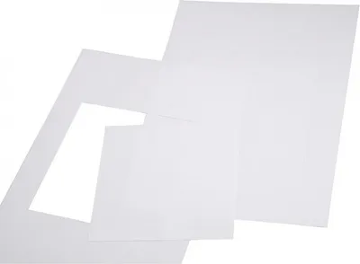 Produktbild von Papiereinlagen für GLASGOW Türschild 150, Format: 149x149mm, 50 Stück