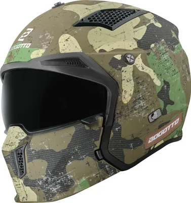 Immagine prodotto di Bogotto Radic Camo 22.06 Casco, verde opaco, L