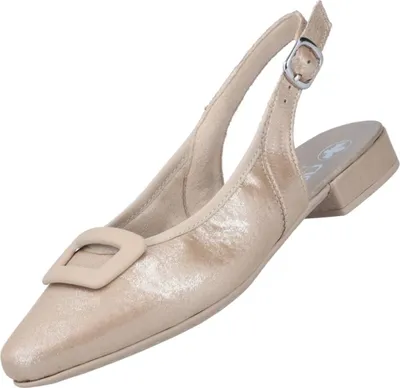 Image de Rieker Damen Slingback Pumps Beige