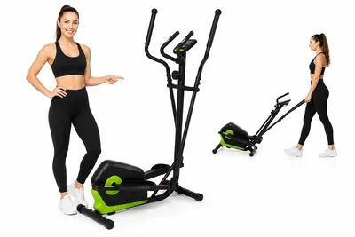 Produktbild von Magnetischer Crosstrainer für Zuhause | Leise | 8 Widerstandsstufen | Kompakt | Smartphone-Halterung, KI-generiertes Bild