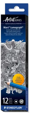 Image de Crayon STAEDTLER® 100-6B Mars Lumogr. 6B 100 % PEFC