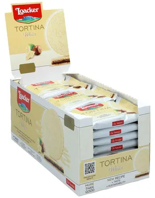 Produktbild von Loacker Tortina White 24x21g
