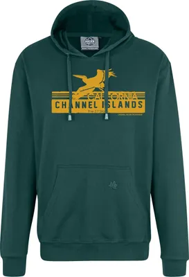 Produktbild von Übergröße Kapuzen-Sweatshirt AHORN SPORTS Channel Island orange Bottle Green 4XL