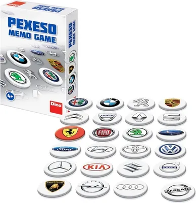 Obrázek produktu pro DINO Toys Pexeso Značky aut