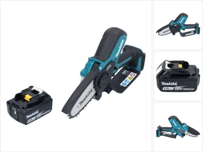 Produktbild von Makita DUC 101 T1 Akku Astsäge 18 V 10 cm Brushless + 1x Akku 5,0 Ah - ohne Ladegerät