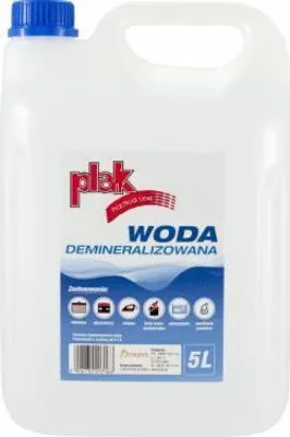 Zdjęcie produktu dla Woda demineralizowana 5 litrów