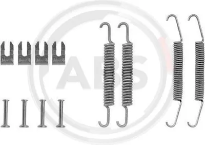 Produktbild von A.B.S. Zubehörsatz Bremsbacken 0610Q Hinten für FIAT Panda Schrägheck (141)