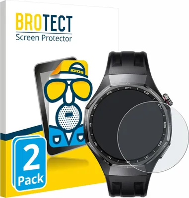 Produktbild von 2x BROTECT Schutzfolie für Huawei Watch GT 6 / 6 Pro (46 mm) Displayschutz Displayschutzfolie Folie Matt Entspiegelungsfolie