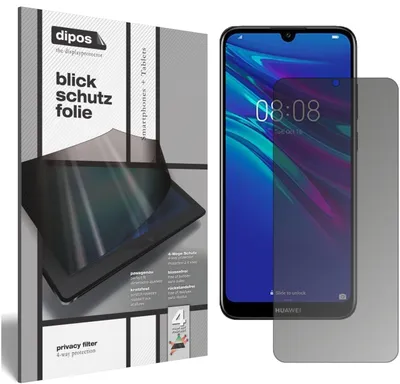 Produktbild von Schutzfolie für Huawei Y6 (2019) Blickschutzfolie matt Folie Display Schutz