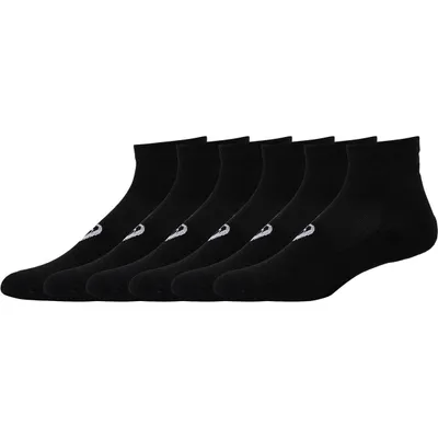 Produktbild von ASICS Quarter Sock 6er Socken Unisex schwarz 47-49