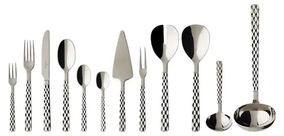 Imagen del producto de Juego de cubiertos Boston, 70 piezas. Dimensiones: 490 x 340 x 130 mm. Marca: Villeroy & Boch. Número de artículo: 1265269072. Código EAN: 4003686356894