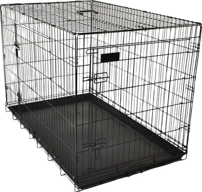 Immagine prodotto di Gabbia metallica FLAMINGO con porta scorrevole Mezo M 47x77x55 cm Nero