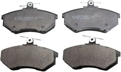 Produktbild von DENCKERMANN Bremsbeläge Satz Vorne Bremsklötze für AUDI A4 Limousine (8D2, B5) B110036