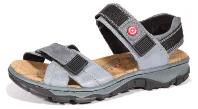 Produktbild von Rieker Damen Trekkingsandalen blaugrau, Damen:40 EU