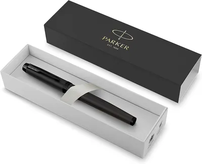 Immagine prodotto di PARKER Füller IM Achromatic                 F Blau Geschenkbox