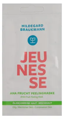 Productafbeelding van Hildegard Braukmann Jeunesse AHA Fruit Peelingsmasker (2 x 7 ml)