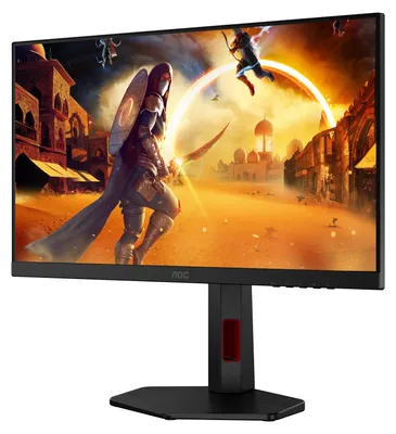 Produktbild von AOC G4 24G4ZR/69, 60,5 cm (23.8"), 1920 x 1080 Pixel, 1 ms, Schwarz, Rot