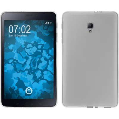 Produktbild von PhoneNatic Case kompatibel mit Samsung Galaxy Tab A 8.0 2017 T380/5 - weiß Silikon Hülle matt Cover