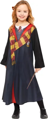 Immagine prodotto di Costume deluxe da Hermione Granger di Harry Potter per bambini, bacchetta inclusa