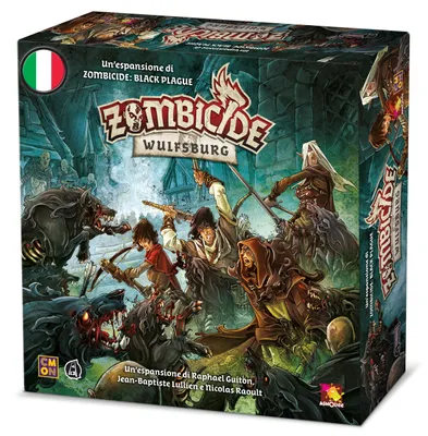 Zdjęcie produktu dla Asmodee Zombicide - Czarna Plaga - Wulfsburg (dodatek) (język/wersja: włoska)