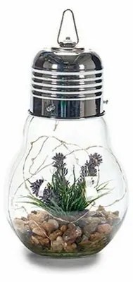 Laterne Standard mehrfarbig Glas 62 x 32,5 x 27 cm