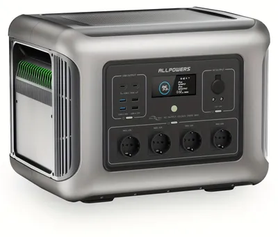 Zdjęcie produktu dla Elektrownia przenośna - Mobilny generator - Źródło zasilania awaryjnego - Przenośna bateria - Generator solarny